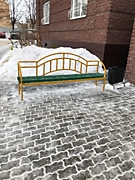 Скамейка с фигурной спинкой. Арт. Ск - 9