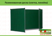 Разлинованная доска (клетка, линейка)